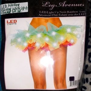 LED Light Up Neon Tutu